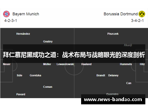 拜仁慕尼黑成功之道：战术布局与战略眼光的深度剖析
