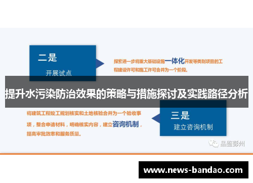 提升水污染防治效果的策略与措施探讨及实践路径分析
