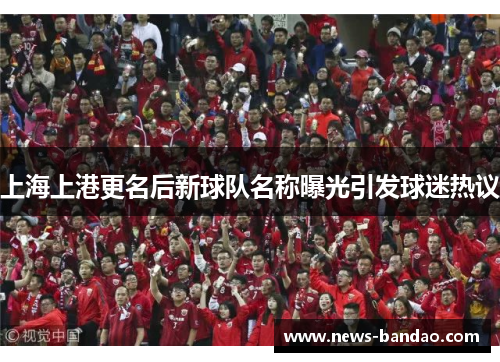 上海上港更名后新球队名称曝光引发球迷热议